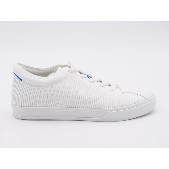 Rothy's Lace Up Sneakers Womens 9 White Recycled Knit Low Top Casual Shoes - Picture 4 of 11